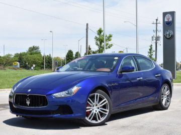 2017 Maserati Ghibli SQ4 Blue 1,694 Miles